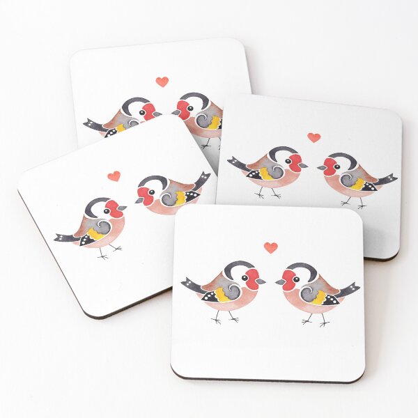 Item preview, Lovebirds - Goldfinch designed and sold by Luckiduck.