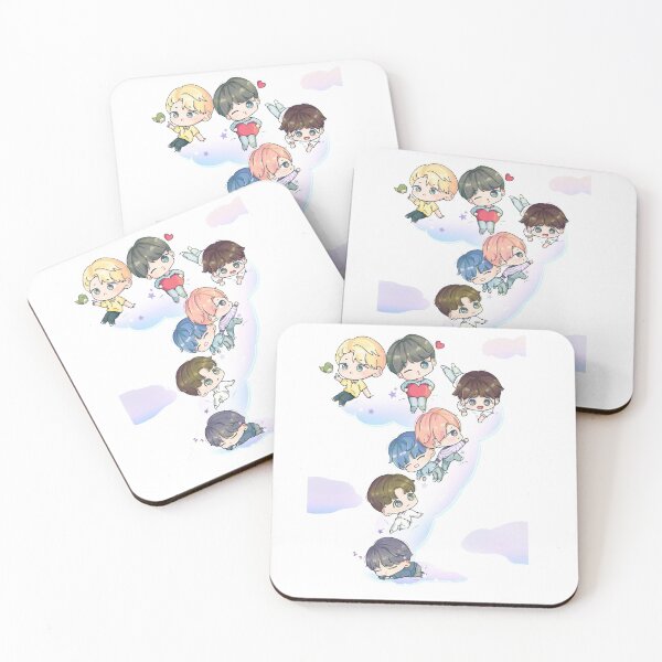 Item preview, BTS 7th Anniversary Chibi Fanart designed and sold by snowvy.