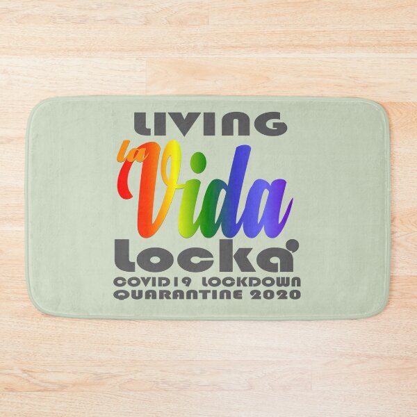 Item preview, OFFICIALLY  A QUARANTEEN - LIVING LA VIDA LOCKA' IN QUARANTINE 2020 (green) designed and sold by Cr1sV.