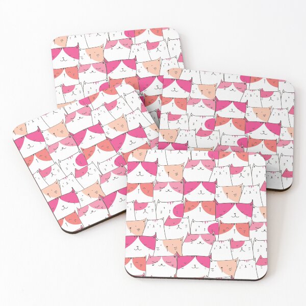Item preview, Pink CATS designed and sold by Lovely-Cat-Shop.