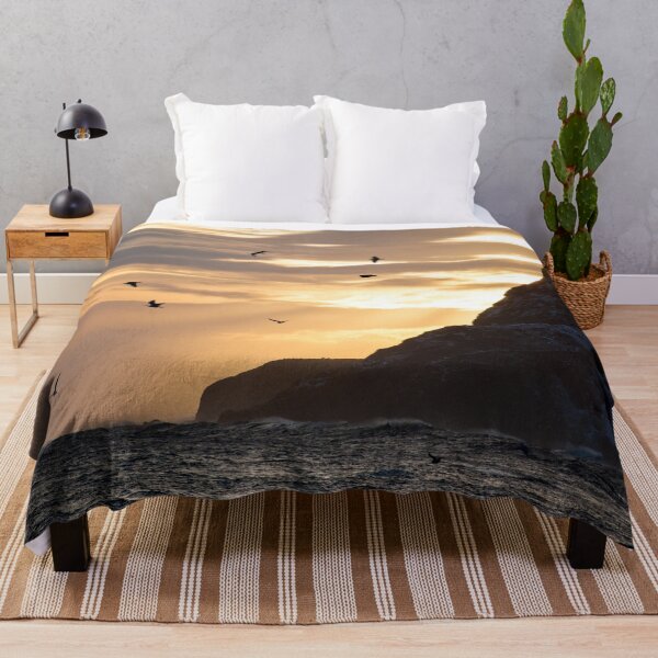 Item preview, Winter Sunrise at Ravenscar designed and sold by RHBWalks.