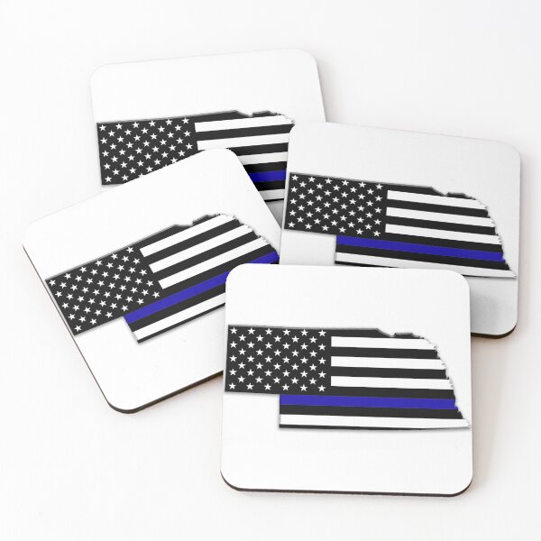 Item preview, Nebraska Thin Blue Line designed and sold by ForgeGraphics.