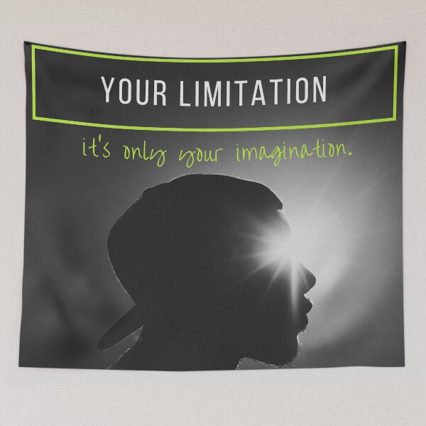 Item preview, Your limitation- it's only your imagination  designed and sold by Amalzaki.