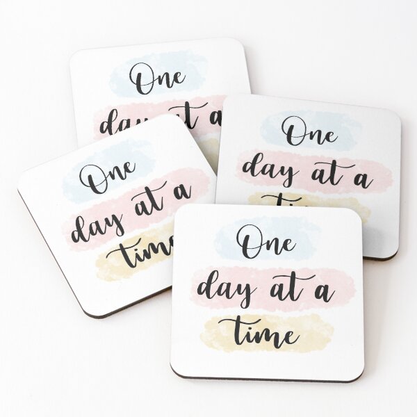 Item preview, One day at a time designed and sold by Daniellemakes.