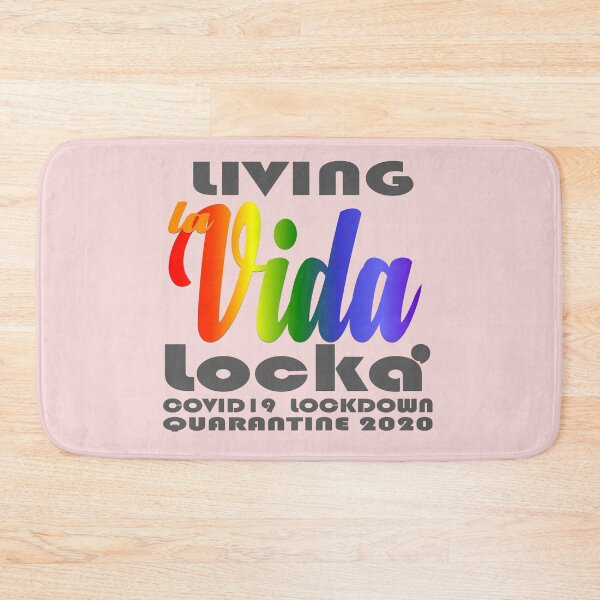 Item preview, OFFICIALLY  A QUARANTEEN - LIVING LA VIDA LOCKA' IN QUARANTINE 2020 (pink) designed and sold by Cr1sV.