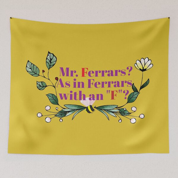 Item preview, Mr. Ferrars? Who is this? designed and sold by LeahHa.