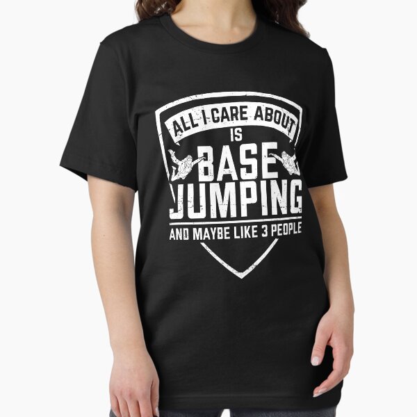 Aperçu de l'œuvre Base Jumping Wingsuit Base Pull créée et vendue par DamnGoodDesign.