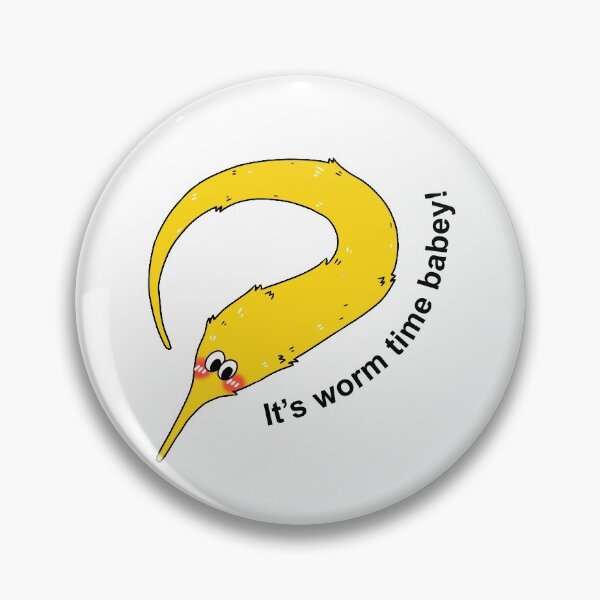 Item preview, It's Worm Time Babey! designed and sold by IrisDesign20.