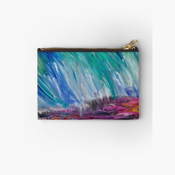 Item preview, Monsoon 1 - storm-like energy in soothing hues of blue and green designed and sold by KarenRHarris.