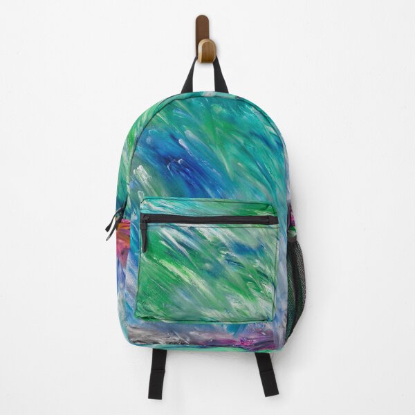 Item preview, Monsoon 1 - storm-like energy in soothing hues of blue and green designed and sold by KarenRHarris.