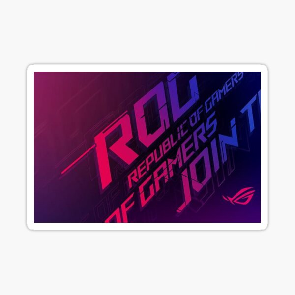 Asus ROG Sticker