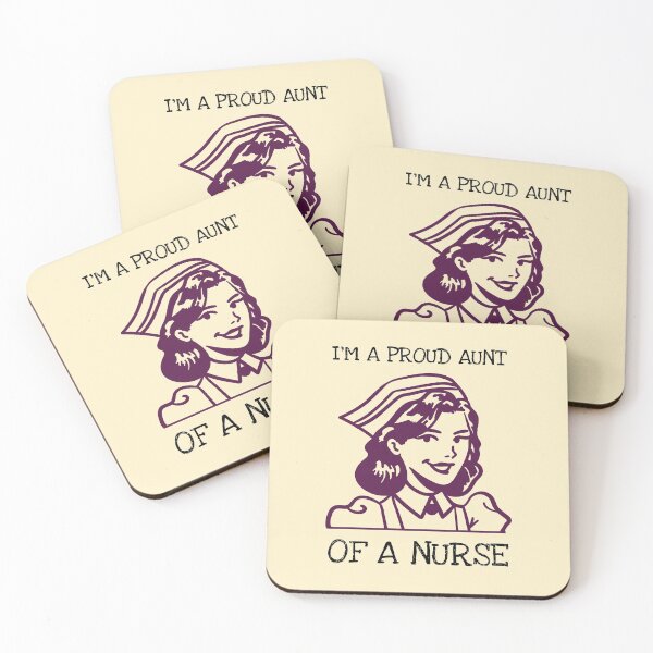 Item preview, I'm a Proud Aunt of a Nurse designed and sold by Ayurveda Fun Store.