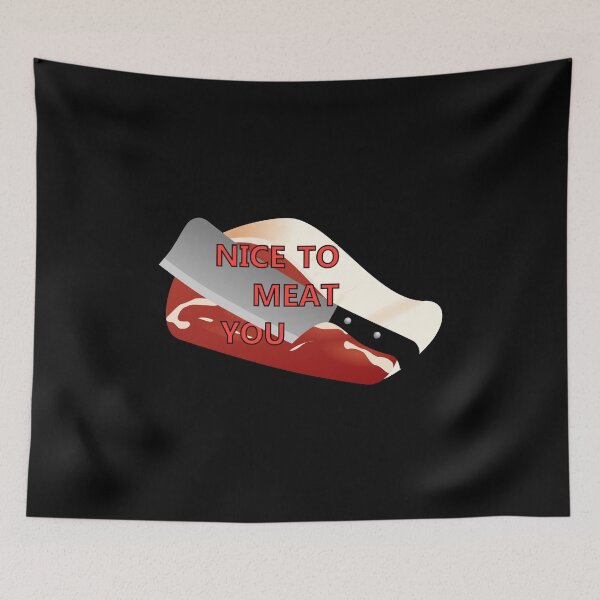 Item preview, Nice to Meat You - butcher - grilling meat designed and sold by saechla.