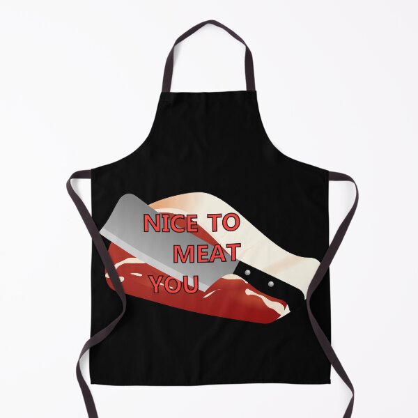 Item preview, Nice to Meat You - butcher - grilling meat designed and sold by saechla.