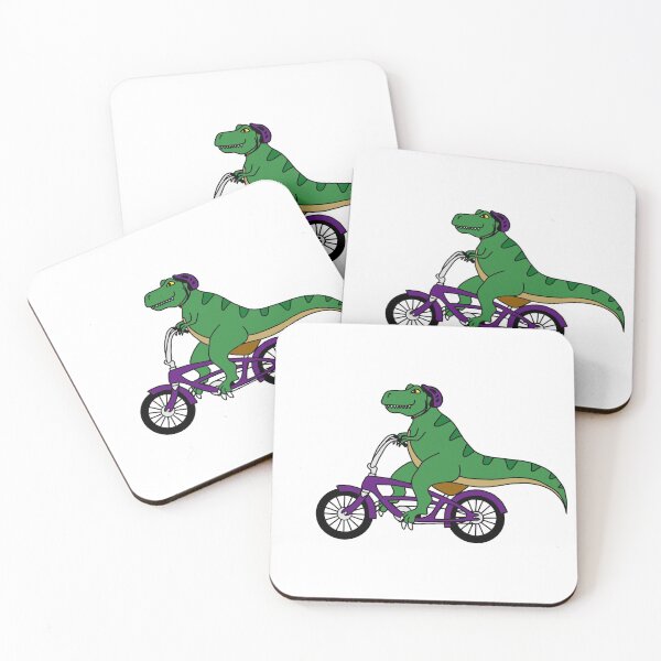 Item preview, Green T-rex Loves a Lowrider designed and sold by RabeDesigns.