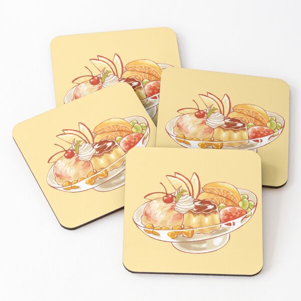 Item preview, Japanese Anime Dessert Pudding à la mode designed and sold by Jieul.
