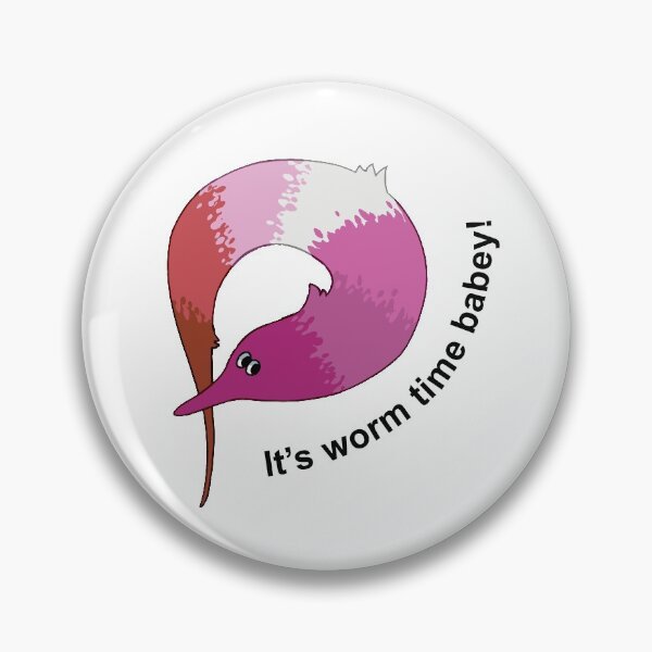 Item preview, It's Worm Time Babey! designed and sold by IrisDesign20.
