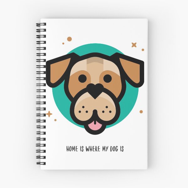 Item preview, Home is where my dog is designed and sold by monk2k.