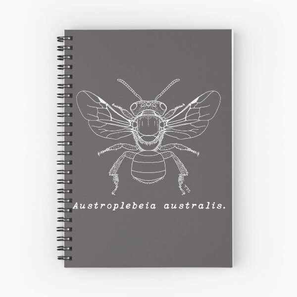 Item preview, Austroplebeia australis - White Print designed and sold by BeesScientific.