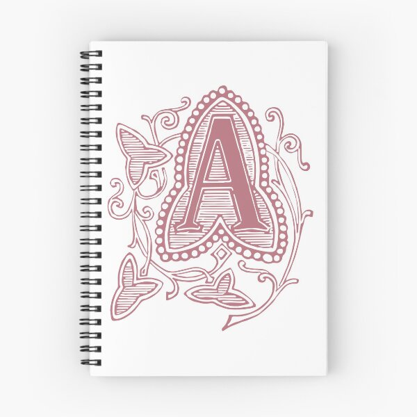 Item preview, Vintage Letter A Rose Gold designed and sold by yourscotborders.