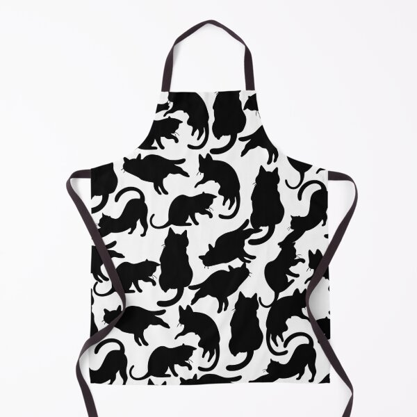 Item preview, black cat pattern designed and sold by Con Inspo.