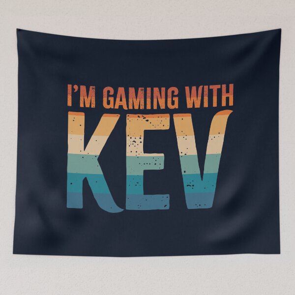 Item preview, I'm Gaming with Kev Classic Retro Sunset designed and sold by Bubsart78.