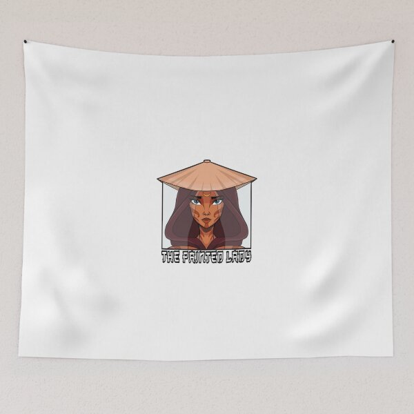 Item preview, The Painted Lady Katara/ with text- original design  designed and sold by Skoodl.