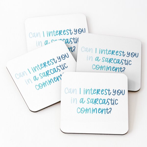 Item preview, Can I interest your in a sarcastic comment designed and sold by Daniellemakes.
