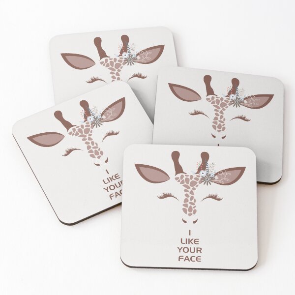 Item preview, Giraffe - I Like Your Face  designed and sold by Amanda-Lakey.