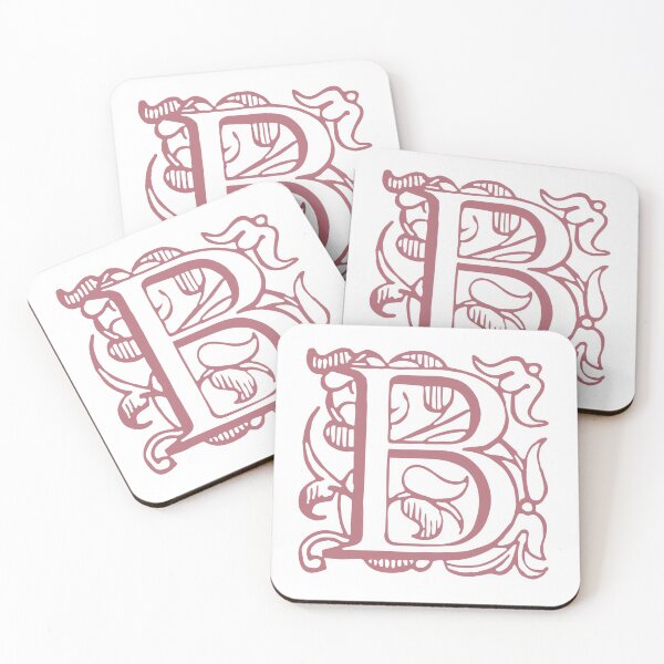 Item preview, Vintage Letter B Rose Gold designed and sold by yourscotborders.
