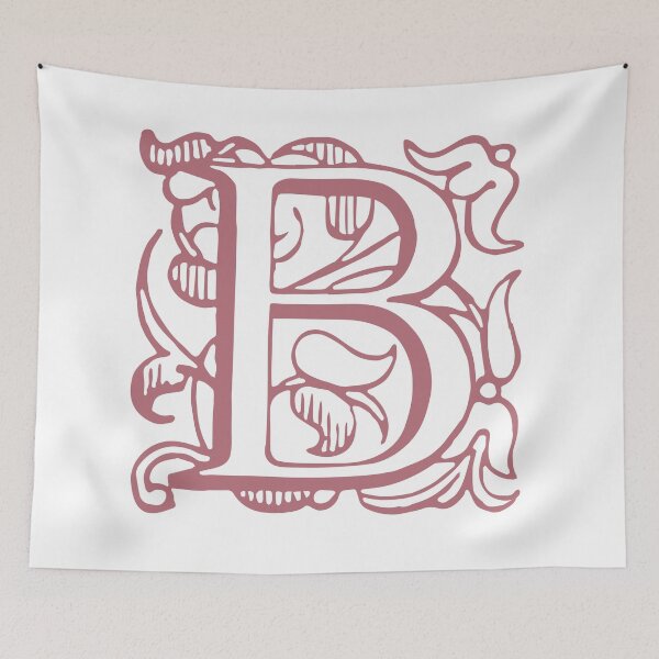 Item preview, Vintage Letter B Rose Gold designed and sold by yourscotborders.