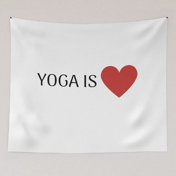 Item preview, Yoga is love. designed and sold by vibrants-Design.