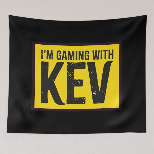 Item preview, I'm Gaming with Kev Yellow designed and sold by Bubsart78.