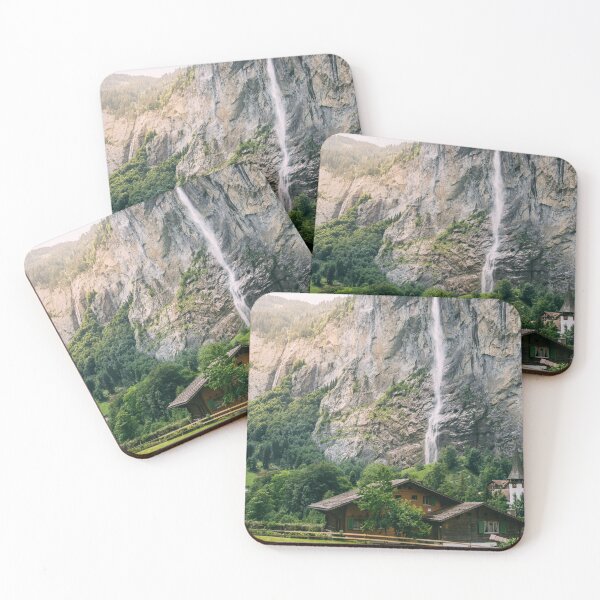 Item preview, Lauterbrunnen Waterfall designed and sold by ppolecho.