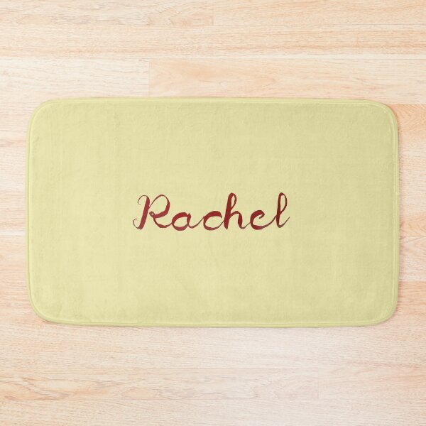 Item preview, Rachel hand lettered with red designed and sold by Melindrea.
