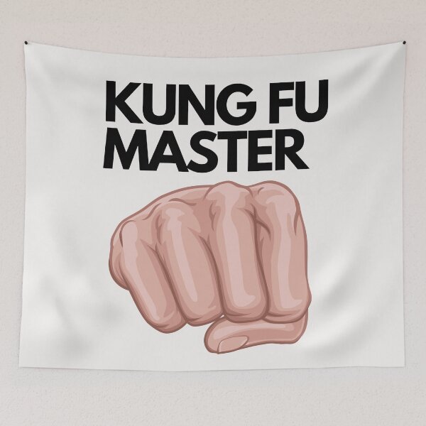 Item preview, Kung Fu Master Funny KungFu Master  designed and sold by OneTimeEngineer.