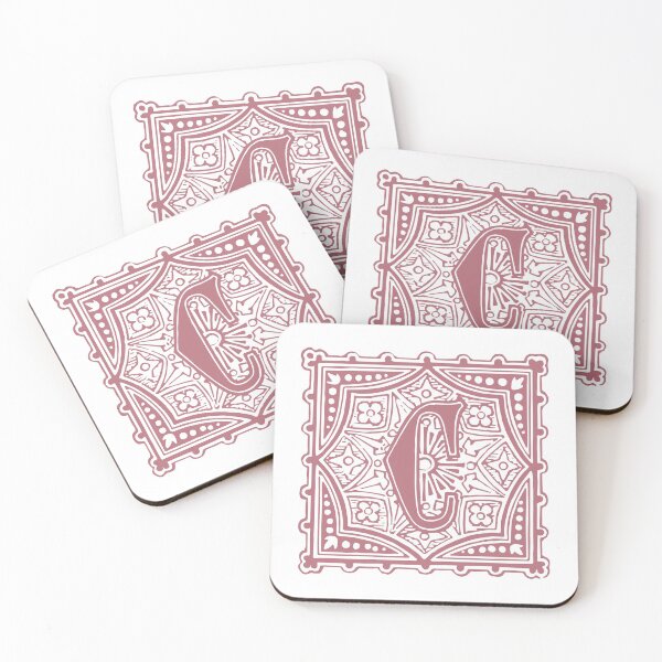 Item preview, Vintage Letter C Rose Gold designed and sold by yourscotborders.