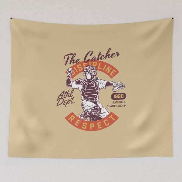Item preview, The Baseball Catcher designed and sold by wazoosi.