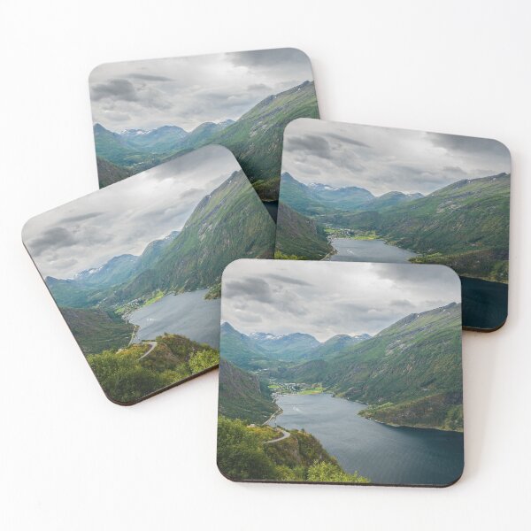 Item preview, Geiranger and Geirangerfjord, Norway designed and sold by reinah.