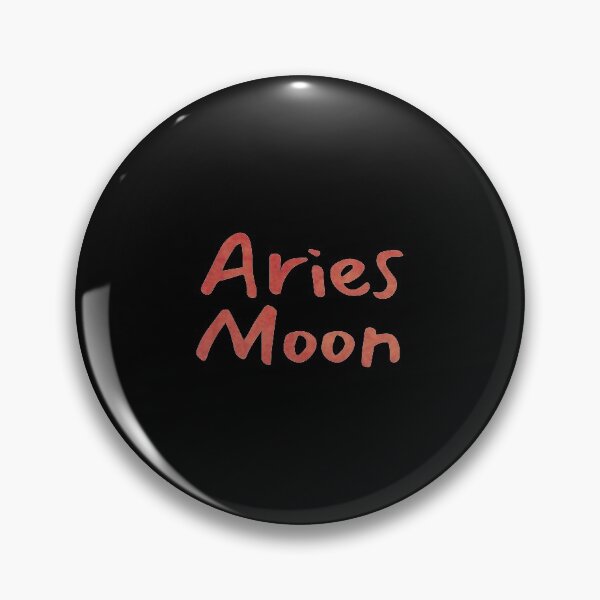 Item preview, Aries Moon Text Red designed and sold by leomooncreates.