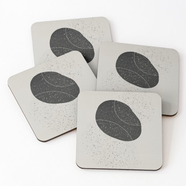 Item preview, Neutral Abstract Stone Circle Shapes #3 designed and sold by kasamor.