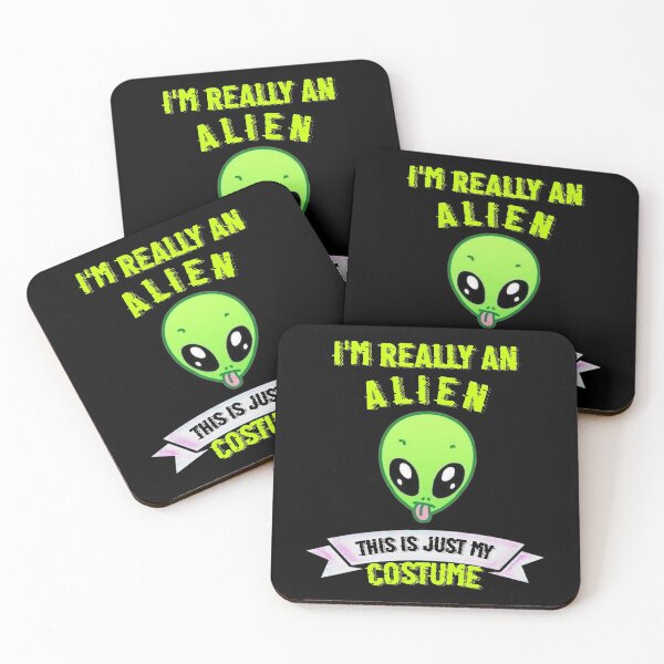 Item preview, I'm really an alien , this is just my human costume designed and sold by SidTastic .
