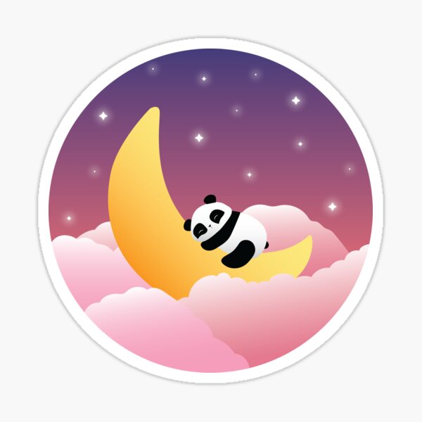 Purple Panda Stickers Redbubble - lemurland mountains roblox