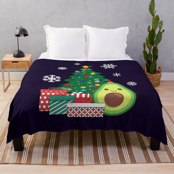 Item preview, Happy Avocado Around The Christmas Tree designed and sold by Nova5.