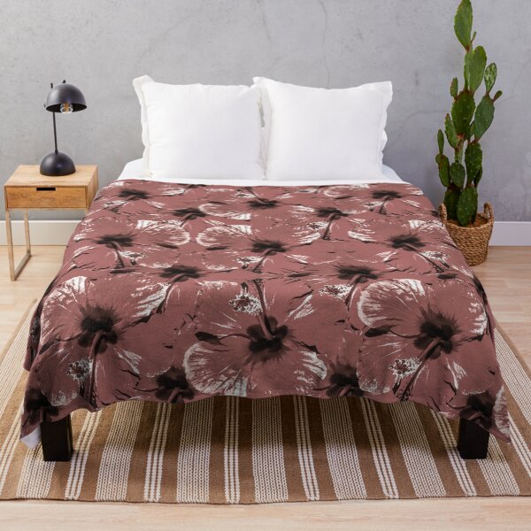 Item preview, Hibiscus Flowers Collage Pattern Design designed and sold by DFLC Prints.