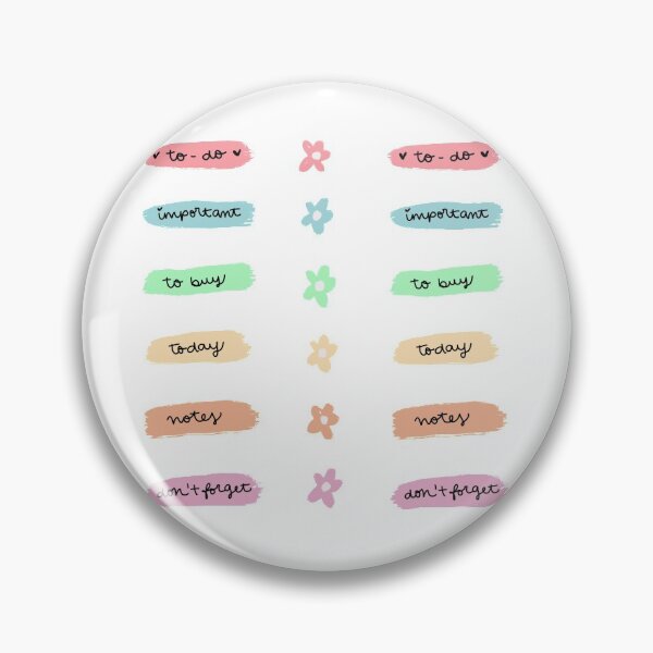 Item preview, Bujo Planner To Do Sticker Pack designed and sold by ravenmandyshop.