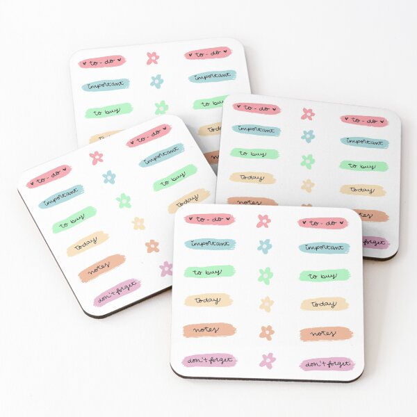 Item preview, Bujo Planner To Do Sticker Pack designed and sold by ravenmandyshop.