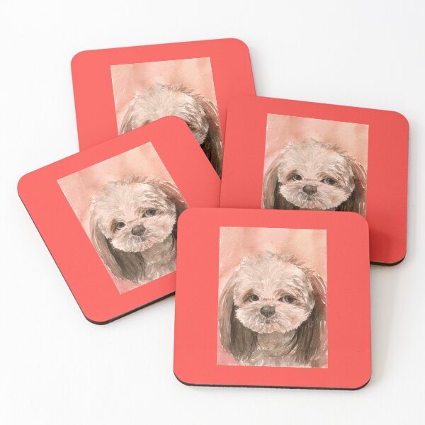 Item preview, China red shi tzu doggie always not understand designed and sold by gloriaC CREATE.