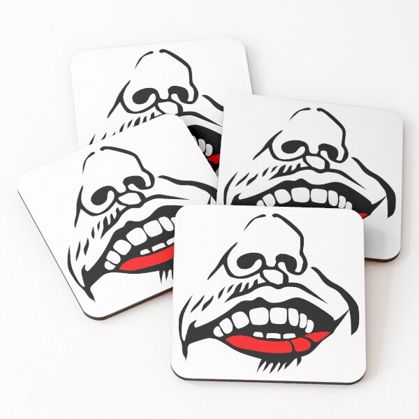 Item preview, Evil clown / Creepy clown or horror clown, clown horror smiley face. Clown mouth, Joker Smile for hallowen. Horror creepy Smile illustration  designed and sold by Marcin Adrian.
