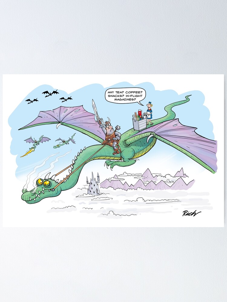 Alternate view of Rich Skipworth: In Flight Service Poster